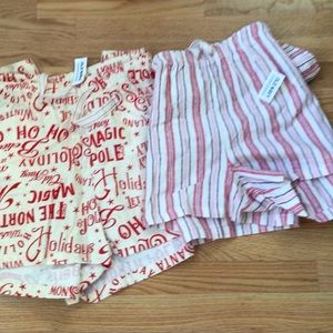 New Old Navy 2 pair of pj bottoms / shorts sz 3X with tags